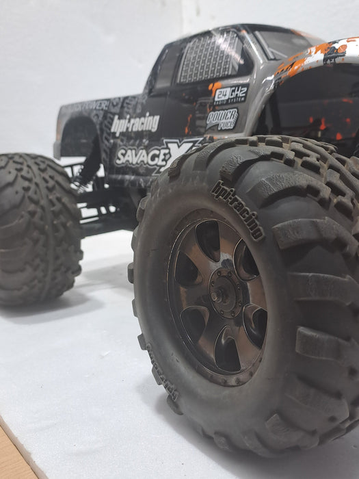 HPI SAVAGE X4.6 NITRO CAR 1/8 SCALE MULTI COLOUR QUALITY PRE OWNED-RTR