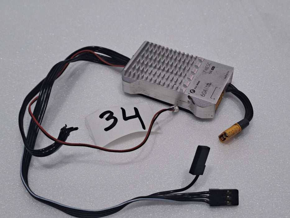 FLY WING 60A ESC 7.4V FWESC V4 PRO BEC-QUALITY PRE OWNED