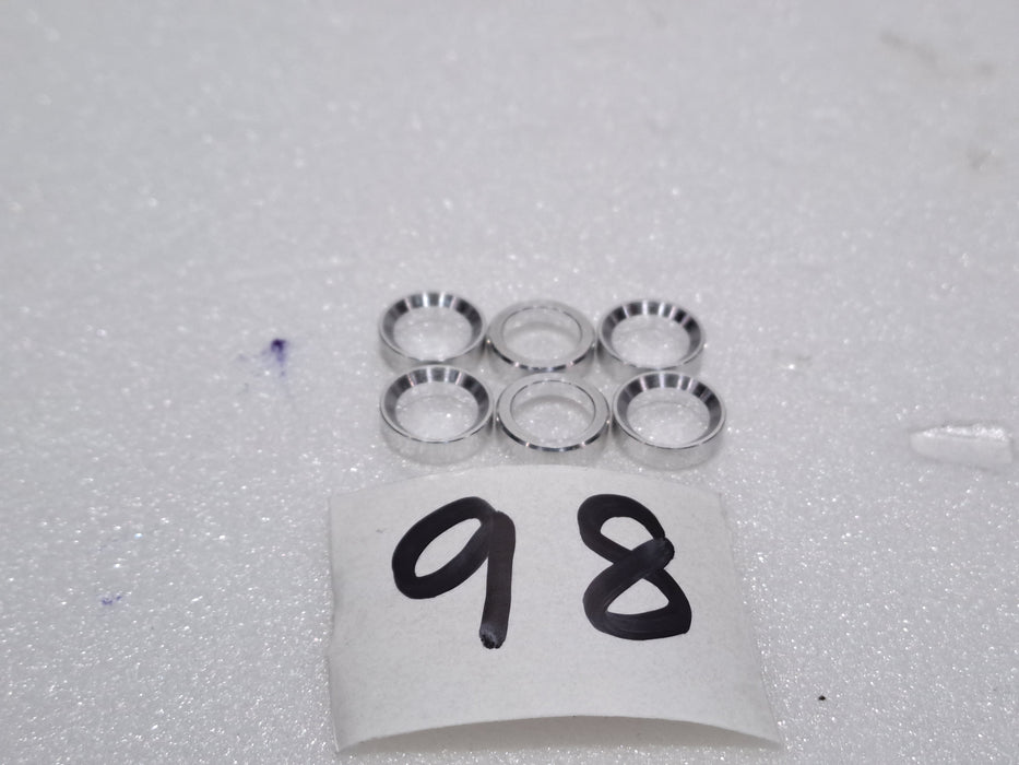 FANCY WASHER FOR 6MM BOLT(6PCS)