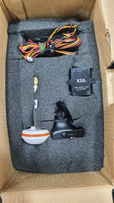 FXT X50 5.8Ghz 40CH Race Band FPV VTX With 90° SMA + 5.8G 3Dbi FPV TX/RX Antenna Pair (SMA Male Plug)