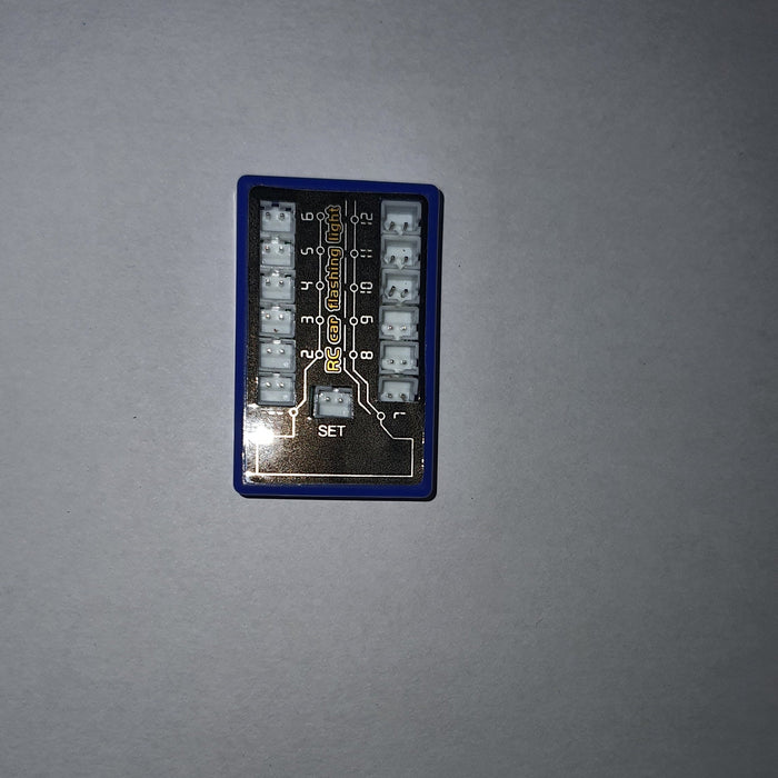 LED LIGHTS CALANDIS 12 NOS WITH BRAKE SIMULATION FLASHING LIGHTS FOR RC CAR 1/10