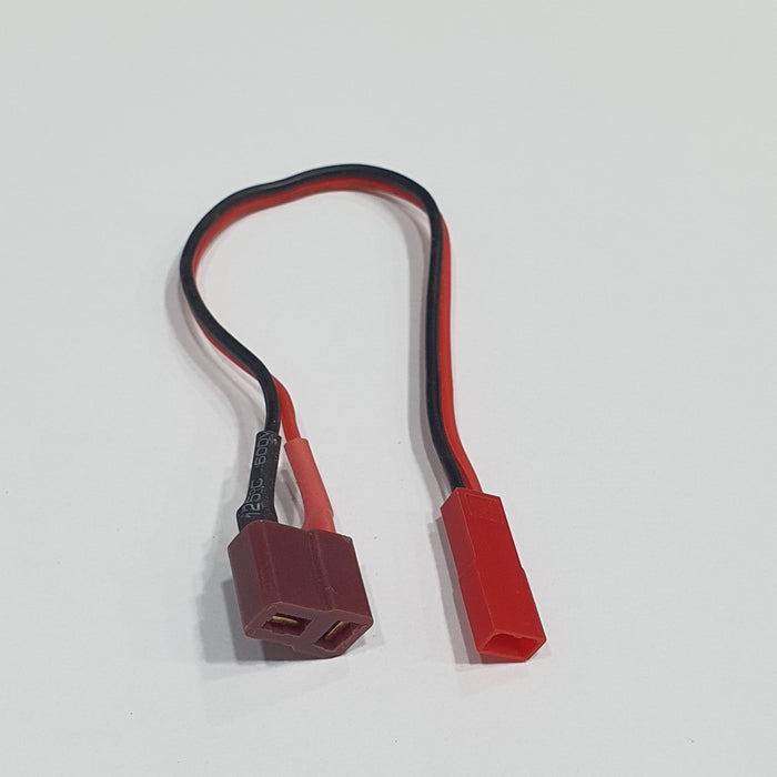 RED JST MALE TO T-PLUG FEMALE CONNECTOR