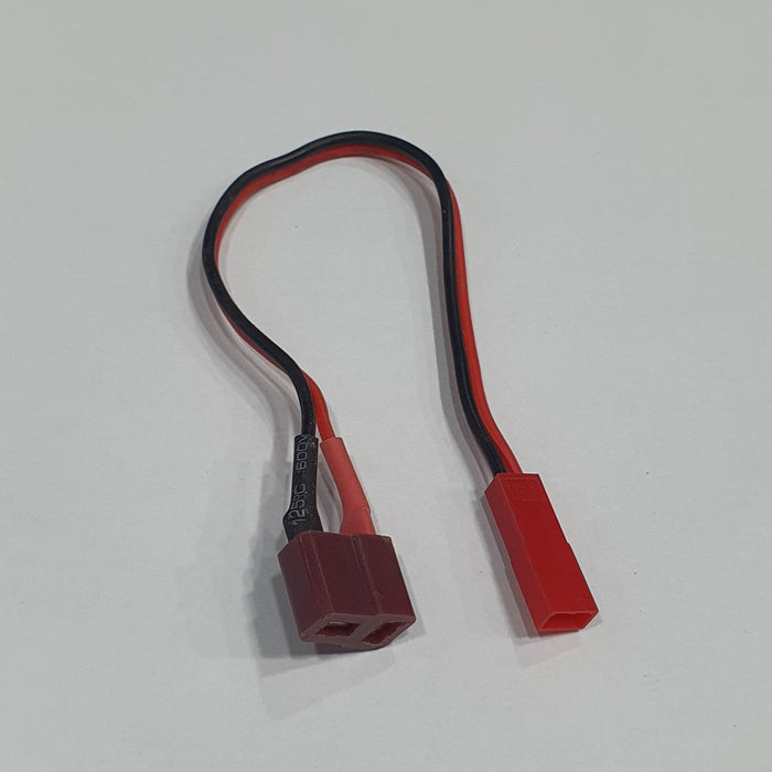 RED JST MALE TO T-PLUG FEMALE CONNECTOR