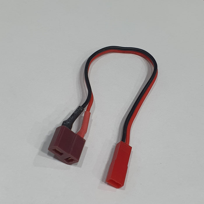 RED JST MALE TO T-PLUG FEMALE CONNECTOR