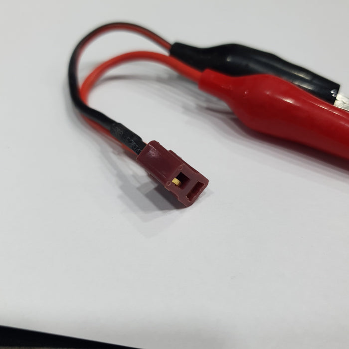 ALLIGATOR CLIP TO T-PLUG FEMALE CONNECTOR