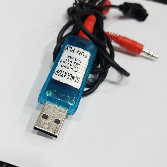 TOG SIMULATOR ADAPTOR WITH 3.5MM JACK & FUTABA TRAINER PIN