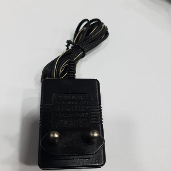 AC-DC ADAPTOR (MODEL 608) AC INPUT:220-230V DC OUTPUT:3V 200MA WITH 5.5MM X 2.5MM BARREL PIN