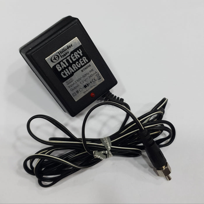 THUNDER TIGER GLOW STARTER CHARGER AC INPUT:230V 4 WATT DC OUTPUT:1.2V 245MA