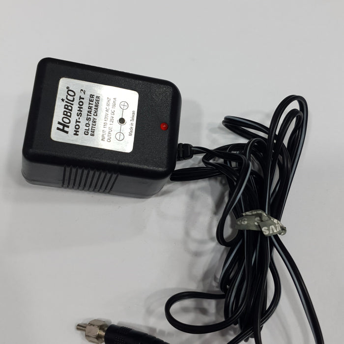 HOBBICO HOT-SHOT 2 GLOW STARTER CHARGER AC INPUT:110-120V DC OUTPUT:1.25V 150MA