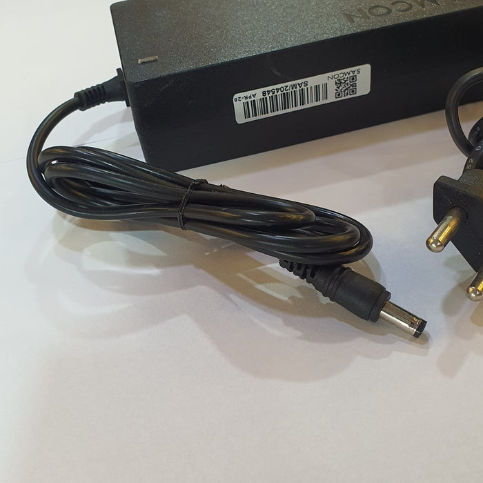 SAMCON POWER ADAPTOR 60W 12V 5A SLIM SERIES Compatible For LCD/LED/TV  MAIN LEAD 5.5MM X 2.5MM
