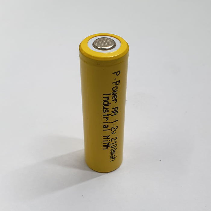 1.2V 2100MAH AA NIMH FLAT HEAD RECHARGEABLE BATTERY