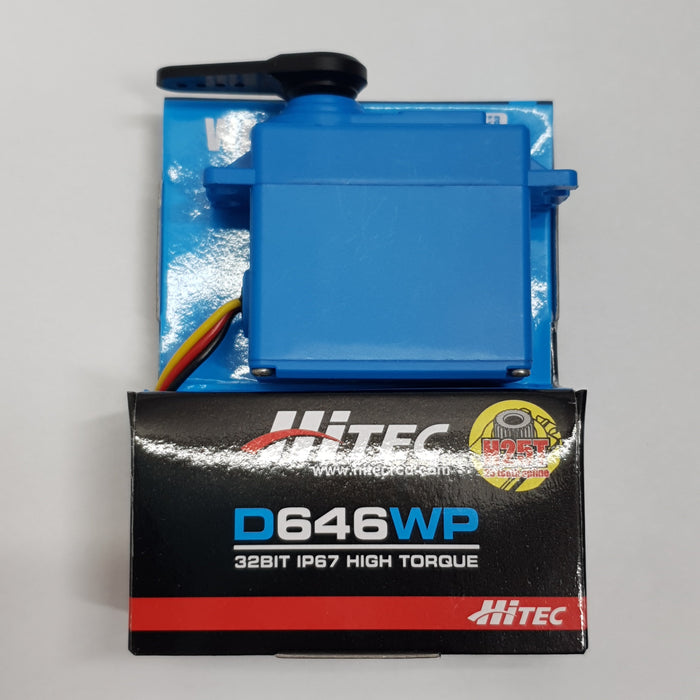 HITEC D646WP HIGH TORQUE WATERPROOF METAL GEAR 25T DIGITAL SPORT SERVO