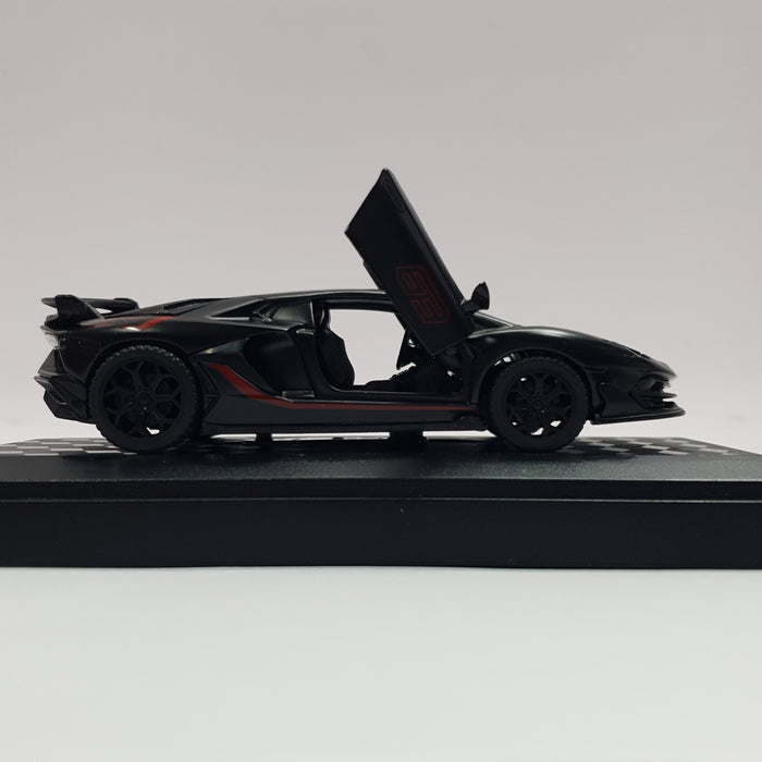 CCA LAMBORGHINI AVENTADOR SVJ 1:43 SCALE (BLACK)
