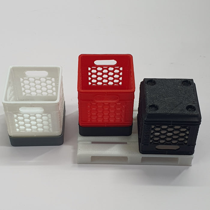 SCALE MINIATURE ACCESSORIES VEGETABLE CRATES FRUITS CRATES