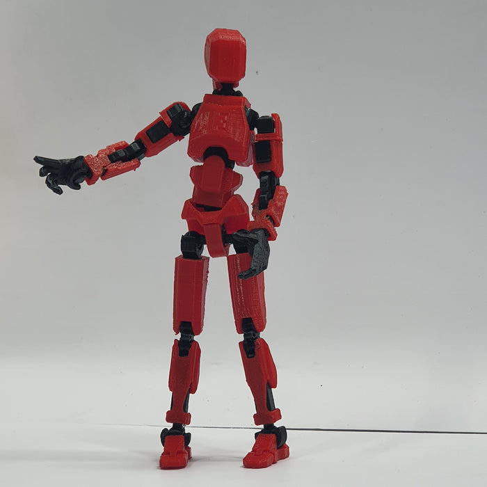 SCALE MINIATURE ACCESSORIES ARTICULATED ACTION TRAINING DUMMY - 3D POSEABLE FIGUURE