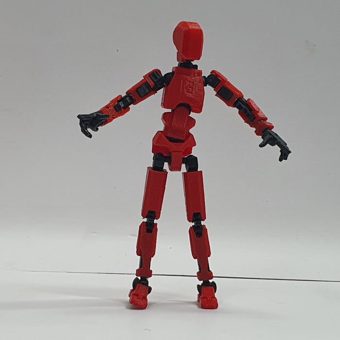 SCALE MINIATURE ACCESSORIES ARTICULATED ACTION TRAINING DUMMY - 3D POSEABLE FIGUURE