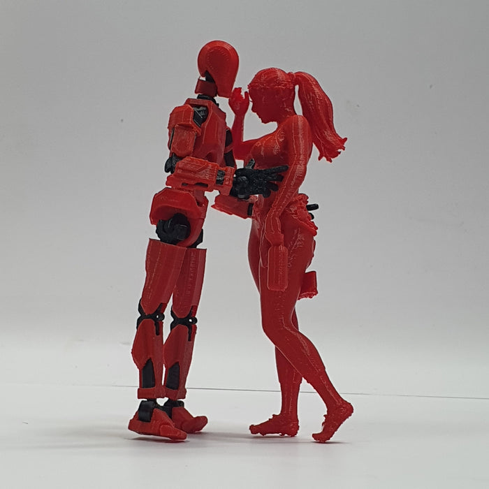 SCALE MINIATURE ACCESSORIES ARTICULATED ACTION TRAINING DUMMY - 3D POSEABLE FIGUURE