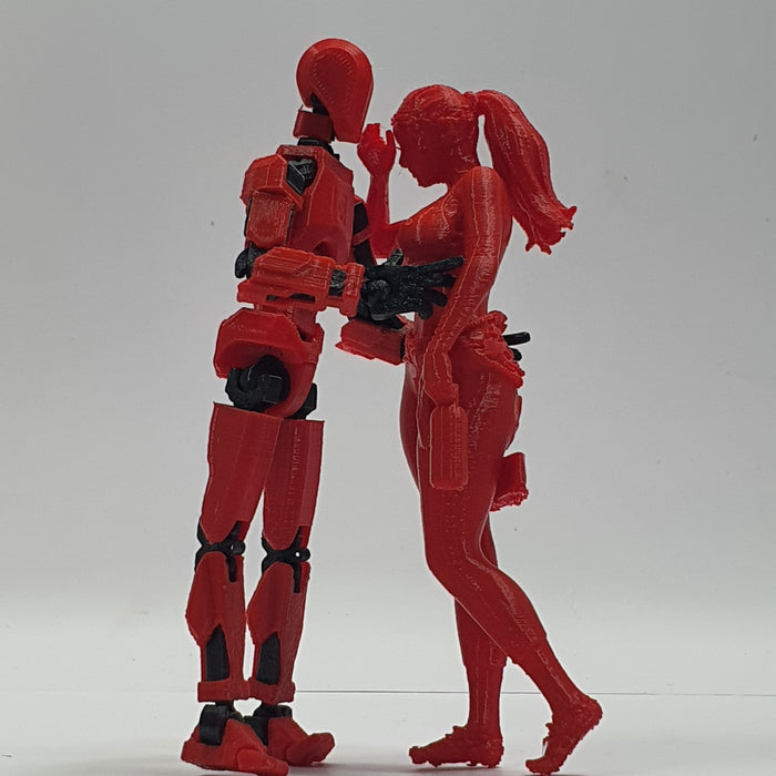 SCALE MINIATURE ACCESSORIES ARTICULATED ACTION TRAINING DUMMY - 3D POSEABLE FIGUURE