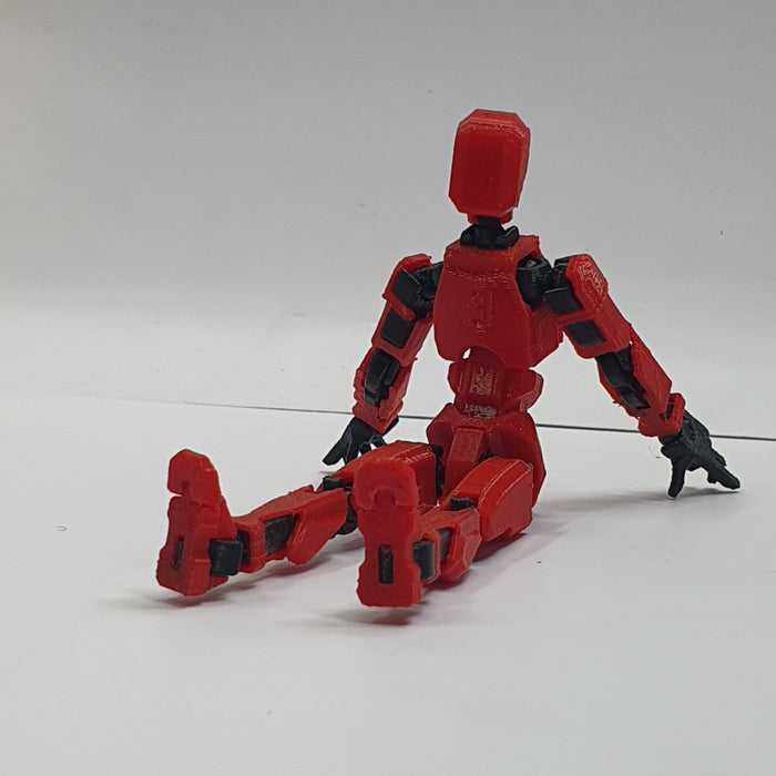SCALE MINIATURE ACCESSORIES ARTICULATED ACTION TRAINING DUMMY - 3D POSEABLE FIGUURE
