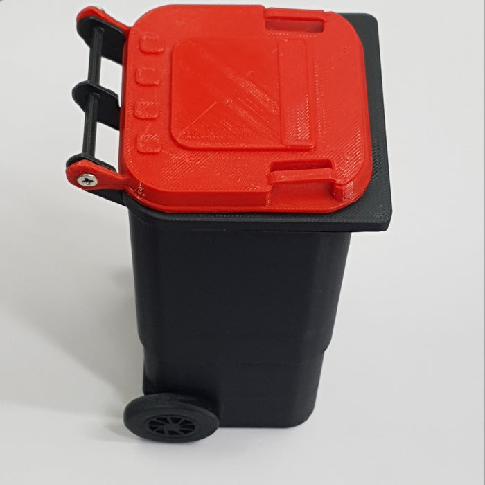 SCALE MINIATURE ACCESSORIES REALISTIC RC DUST BIN FOR 1:10 SCALE RC SETUPS