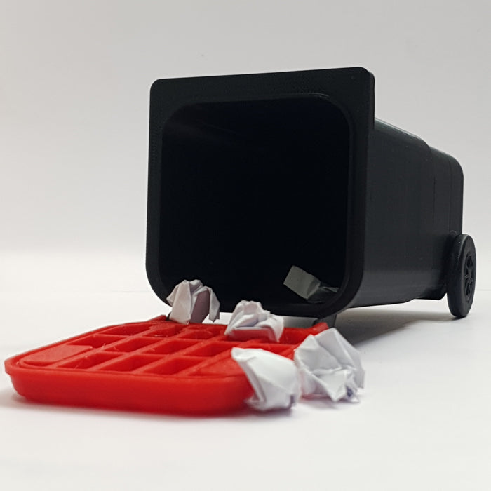 SCALE MINIATURE ACCESSORIES REALISTIC RC DUST BIN FOR 1:10 SCALE RC SETUPS