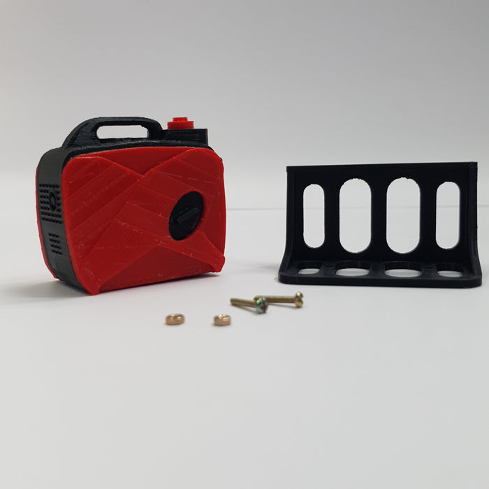 SCALE MINIATURE ACCESSORIES SCALE RC PORTABLE GENERATOR WITH MOUNT HIGH DETAIL SCALE ACCESSORY