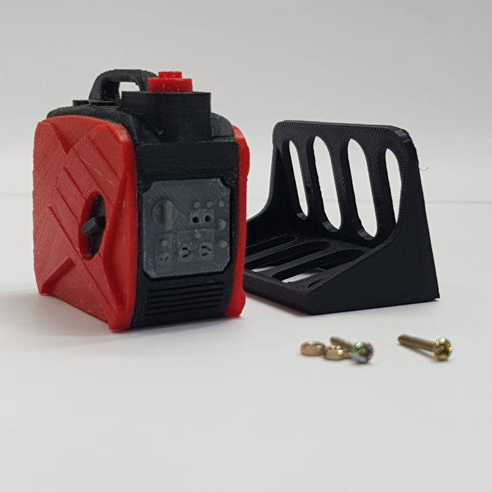 SCALE MINIATURE ACCESSORIES SCALE RC PORTABLE GENERATOR WITH MOUNT HIGH DETAIL SCALE ACCESSORY
