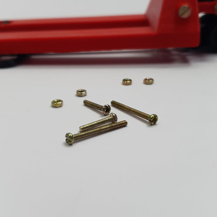 SCALE MINIATURE ACCESSORIES PALLET JACK WITH FUNCTIONAL MOVING PARTS DRUM LIFTER 3D PRINTED MODEL