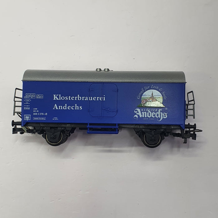 MARKLIN H0 44197 1/87 SCALE REFRIGERATED CAR BREWERY KLOSTERBRAUEREI ANDECHS