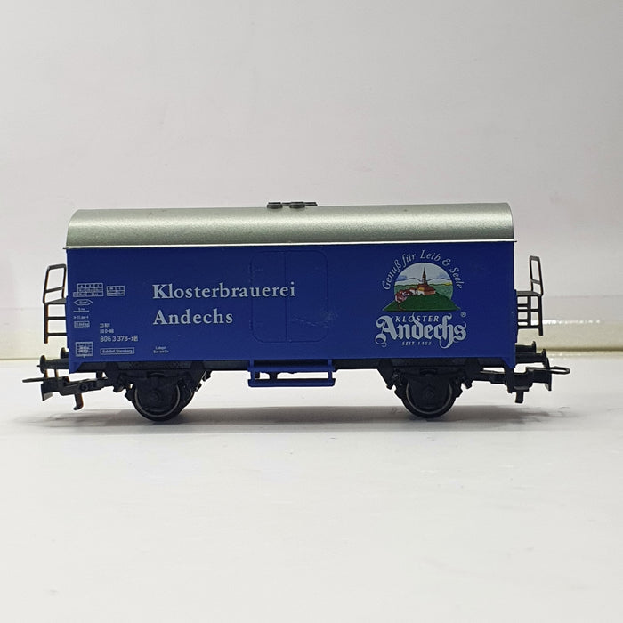 MARKLIN H0 44197 1/87 SCALE REFRIGERATED CAR BREWERY KLOSTERBRAUEREI ANDECHS