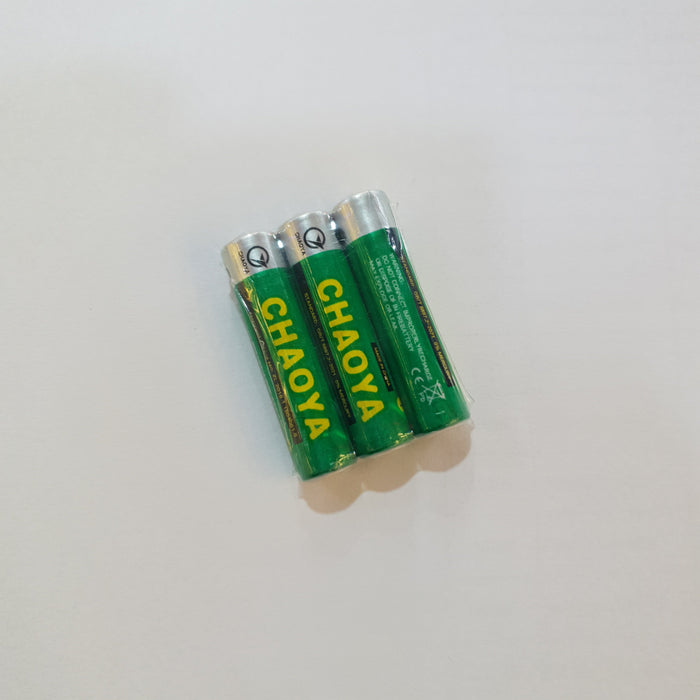 AAA BATTERY DISPOSABEL (PACK OF 3)