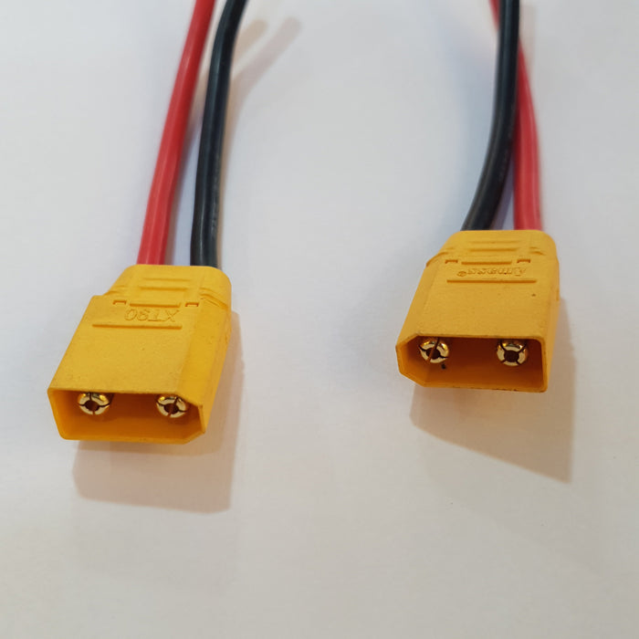 XT90 CONNECTOR WITH WIRE (PACK OF 2)