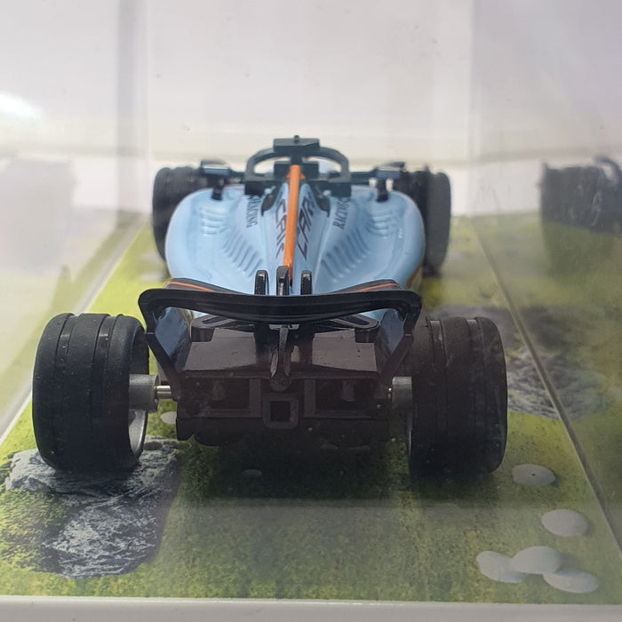 F1 MINI RC CAR SPEED-REGULATING ALLOY HG4-292 1:64 (MINCZ RACING CAR) SKY BLUE