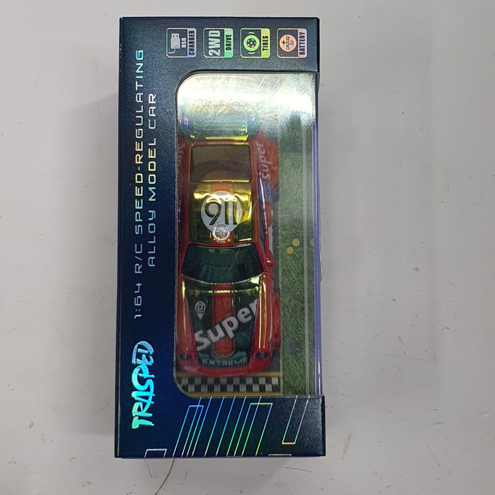 MINI RC CAR SPEED-REGULATING ALLOY HG4-429 1:64 (911 SPORT RACING)