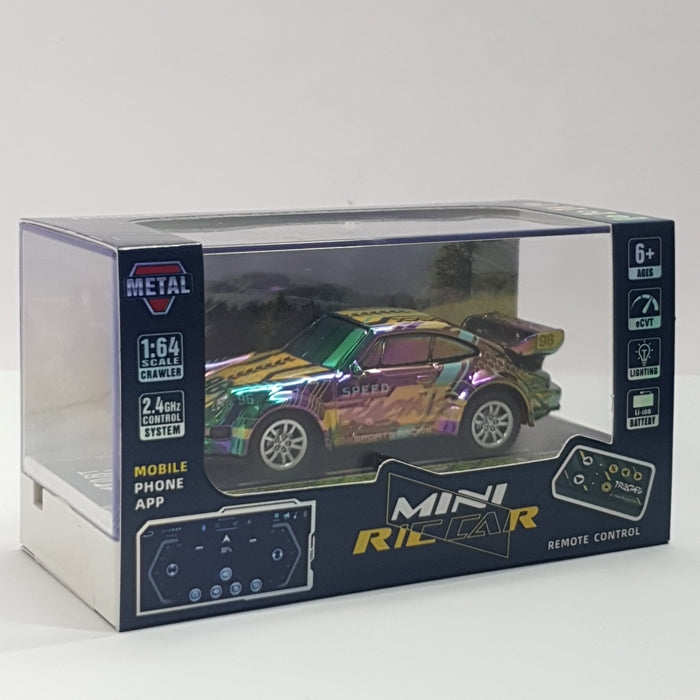MINI RC CAR SPEED-REGULATING ALLOY HG4-429 1:64 (96 SPEED RACING)