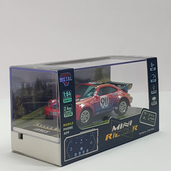 MINI RC CAR SPEED-REGULATING ALLOY HG4-429 1:64 (911 SPORT RACING)