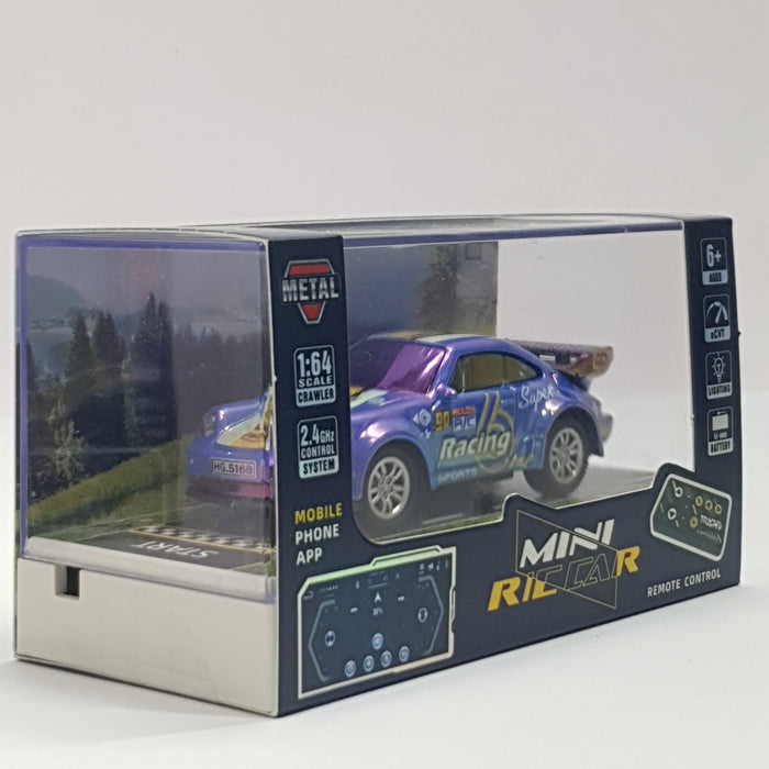 MINI RC CAR SPEED-REGULATING ALLOY HG4-429 1:64 (90 ALLOY RACING SPORTS)