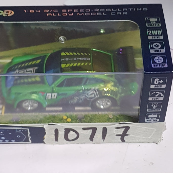 MINI RC CAR SPEED-REGULATING ALLOY HG4-429 1:64 (90 SUPER SPEED SPORT FIRST)