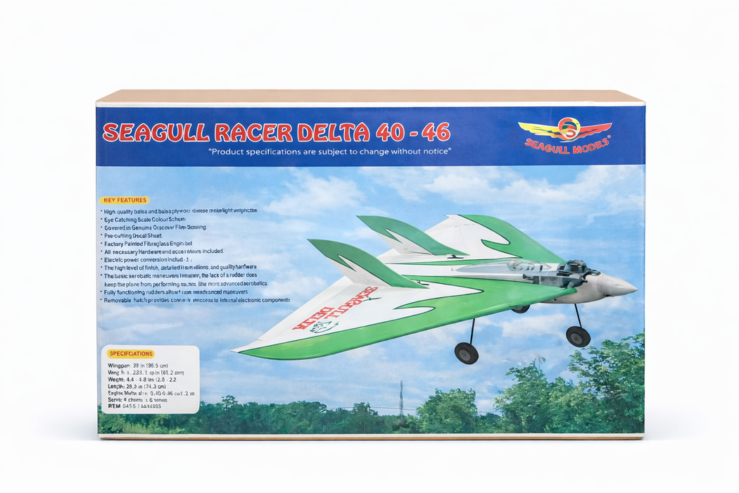 SEAGULL SEA307 RACER DELTA 39.0 IN 40-46 ARF