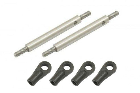 GAUI STAINLESS STEEL TURNBUCKLE LINKAGE RODS 52MM WITH LINKS GAUI X7/NX7