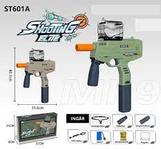 Toy Gun Shooting Elite Mp9 High Speed Electric Water Bomb Gun