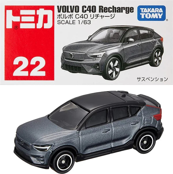 TAKARA TOMY VOLVO C40 RECHARGE 1/63 SCALE NO:22