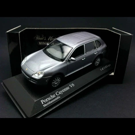 MINICHAMPS PORSCHE CAYENNE V6 CAR GREY 1/43 DIE CAST MODEL