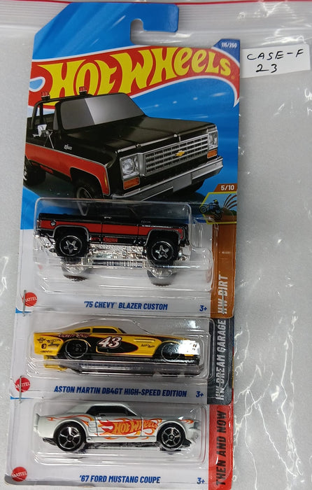 HOT WHEELS - CASE F (2025) - BASIC CAR ASSORTED (PACK OF 3 )-DIECAST