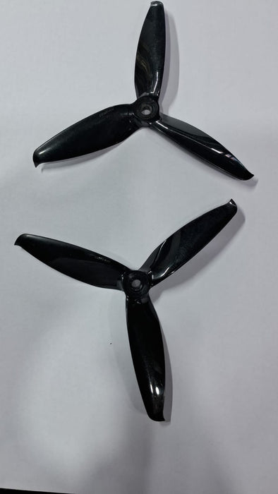PRO-RANGE TRI BLADE HD 5152(5.1X5.2) FLASH 2CW+2CCW PROPELLERS 2 PAIR-BLACK(4PCS)