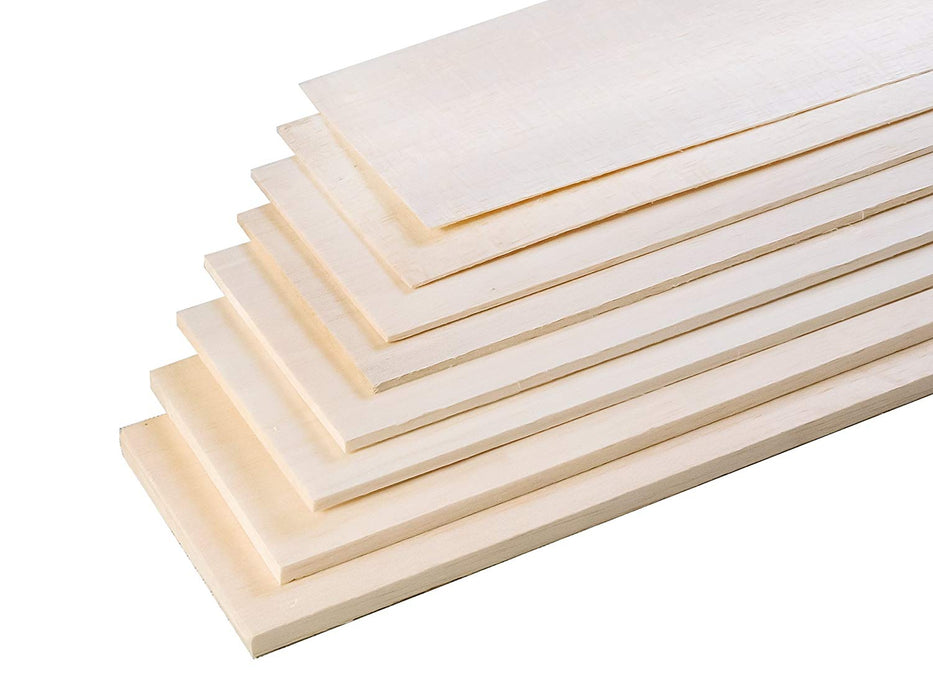 BALSA SHEET 3MM (4FEET)  PACK OF 5PC