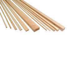 Balsa Strip 6mm x 6mm x 1000mm (Price Per strip.Minimum Order Qty 10pcs)