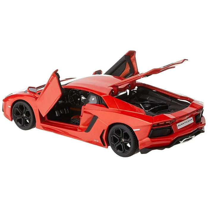 MAISTO LAMBORGHINI AVENTADOR  COUPE 1/24 ORANGE DIECAST MODEL 51210