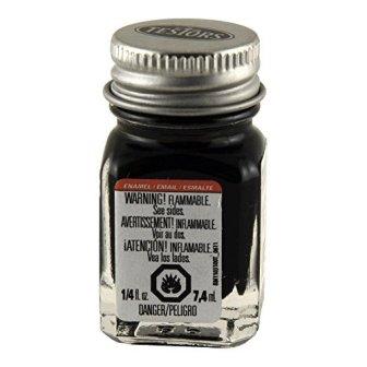 Enamel 1/4Oz Flat Black