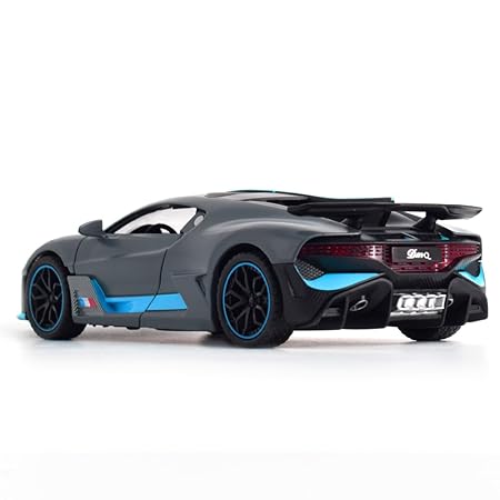 RASTAR 63900 1:24 SCALE DIE CAST METAL LICENSED BUGATTI DIVO KIDS TOY CAR - GREY